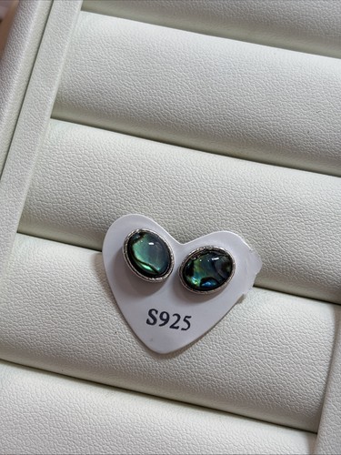 S925 sterling silver abalone - s925,