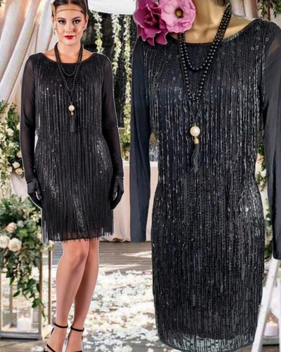 New river island black beaded