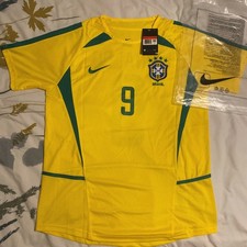 Brazil 2002 Home Shirt Ronaldo