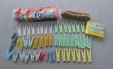 52 vintage plastic clothes