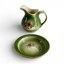VINTAGE SMALL GREEN FLORAL