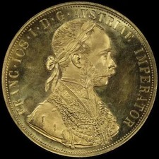 Austria 1915 Gold 4 Ducat