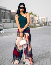 ZARA Printed Creased Effect