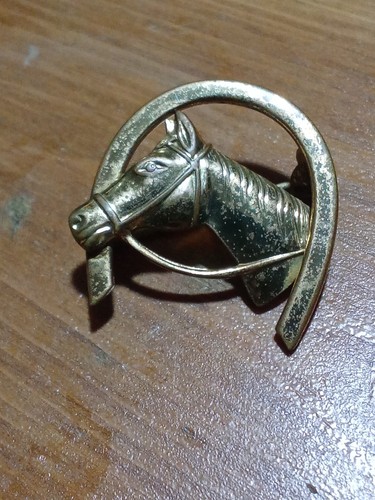 Vintage equestrian horse head - equestrian,