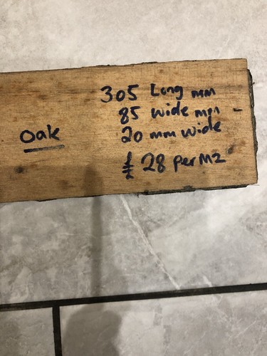 Oak parquet flooring reclaimed - oak,