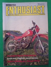 MOTORCYCLE ENTHUSIAST - HONDA