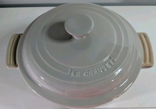 Creuset casserole dish grey - le,