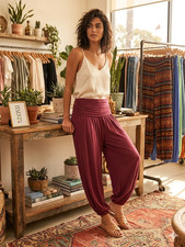 Harem yoga pants hippie - harem, pants/hippie