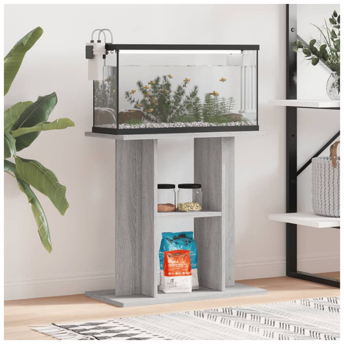Aquarium stand grey - stand, sonoma