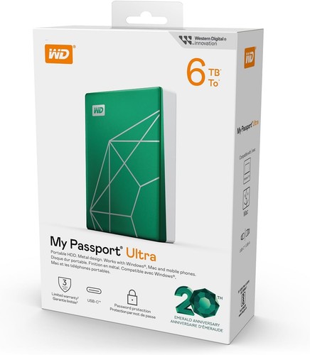Passport ultra 6tb - wd, my