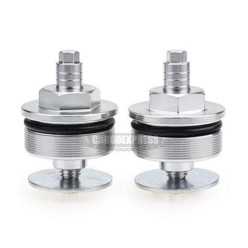 Front fork plugs bolts caps - front,