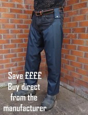 Waterproof legslips, leggings, leg chaps - direct from the manufacturers