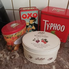 Collectable advertising tins - collectable,