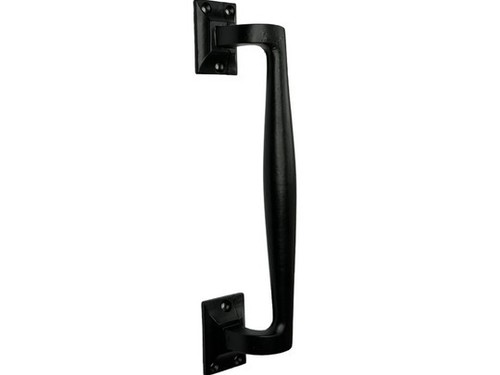 Pull handle door - door, black