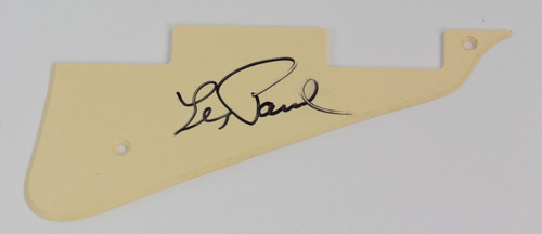 Les paul signed pick - paul,