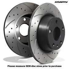 REAR GROOVED DRILLED 286MM