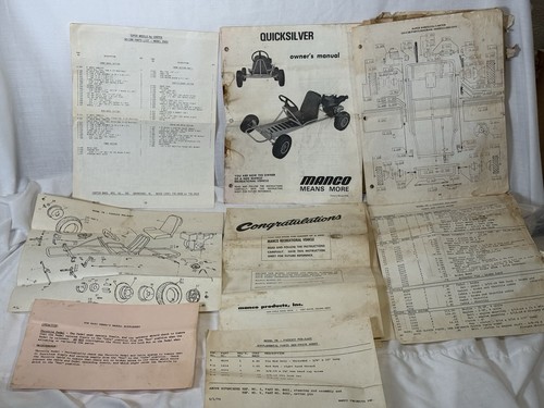 Vintage manco quicksilver - manco,