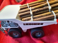 DIECAST 1.32 scale LIEBHERR HEAVY DUTY TRUCK and LOG LOAD ex.condition