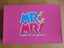 Mr & Mrs Board Game Game.