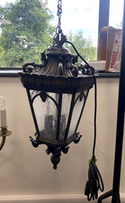 Super Hanging Regency Style Copper Lantern H65cm W30cm
