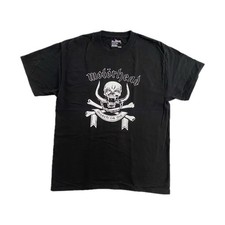 Motörhead - March Or Die Black Crew Neck Retro T-Shirt | Size L | 100% Cotton