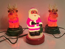 Santa and reindeer - reindeer, outdoor
