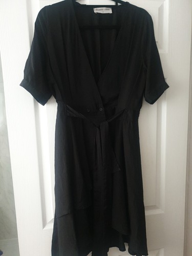 Ladies dipped hem dress - ladies, dress/top