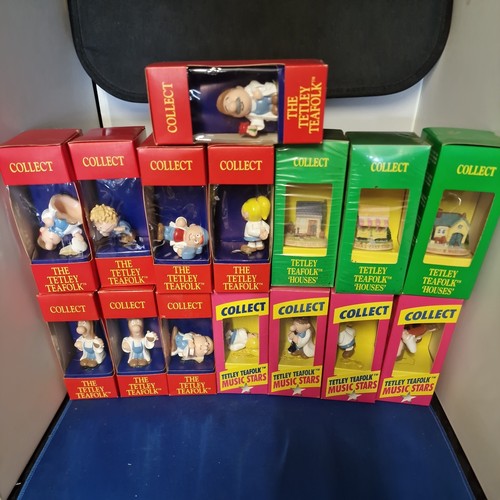 Tetley teafolk figurines job - tetley,