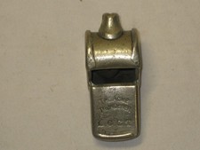 Antique London County Council Tramways Tram Whistle Acme Thunderer