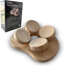Wooden Sauna Headrest with