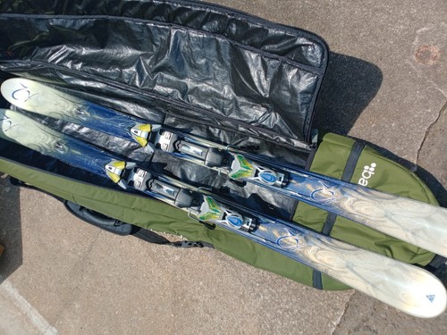 Complete ski setup - setup, in