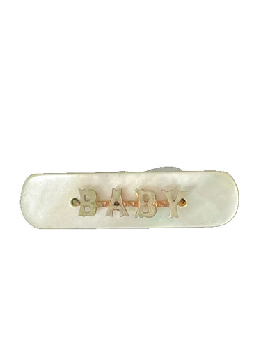 Baby embossed mother - on, of
