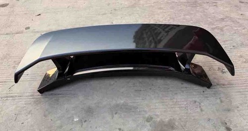 Black rear spoiler - black,
