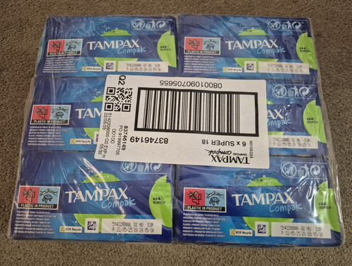 Tampax compak super tampons - tampax,
