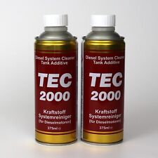 2 x TEC 2000 Powerful Diesel Fuel System Cleaner Tank Additive