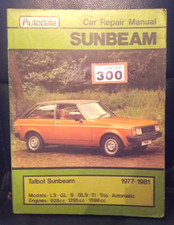 Talbot sunbeam autodata car - sunbeam,