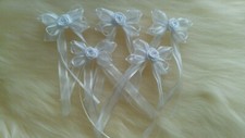 Satin/Organza Ribbon Bows