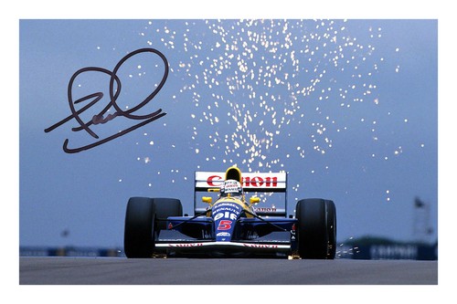 Nigel mansell signed - signed, photo