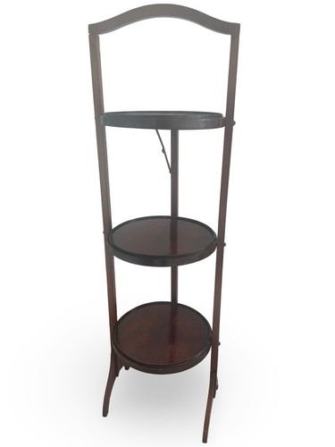 Edwardian wooden tier - edwardian, 3-tier