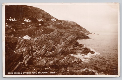 Postcard vintage cornwall - postcard,