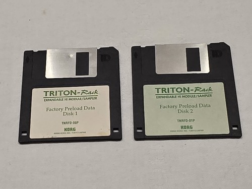 Floppy disks for - triton, rack;2