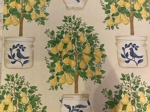 Vintage pear tree - fabric, jane