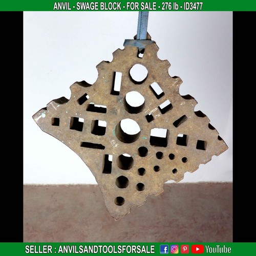 Anvil swage block 276 lb - block,