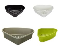 Whitefurze Plastic Corner Sink