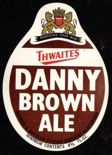 Beer label thwaites - uk,