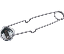 2 x Round Cup Flint Lighter