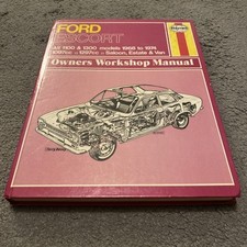 Haynes Workshop Manual 171 Ford Escort MK1 Saloon Estate Van 1968 1974 1100 1300