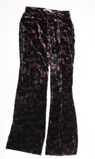 Zara Womens XS Black Red