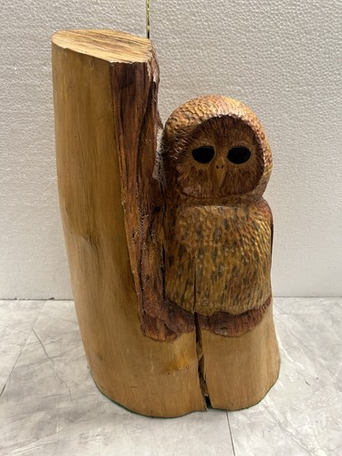 Large 40cm hand carved wooden - 40cm,