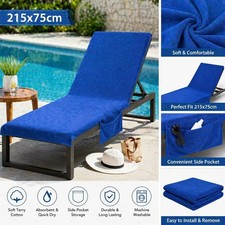 Sun Lounger Towel Cover with